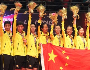 ‘Fine Nine’ - Rampant China Retain Title - Final: Sudirman Cup 2013