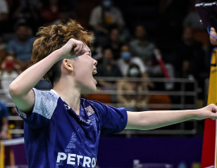 Sensational Goh Jin Wei Seals Tie for Malaysia